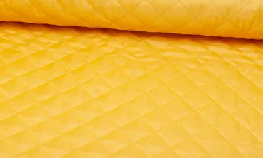 Futterstoff gesteppt Gelb