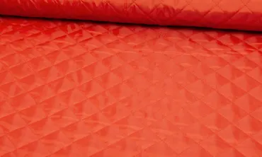 Futterstoff gesteppt Orange