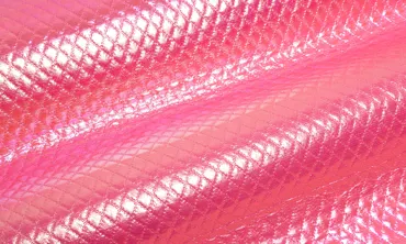 Holographic Polyester - Pink