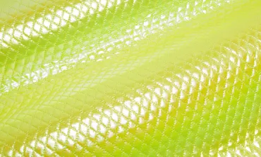 Holographic Polyester - Gelb